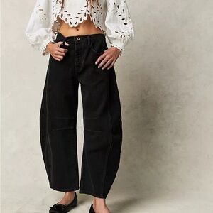 We the Free Good Luck Barrel Jeans